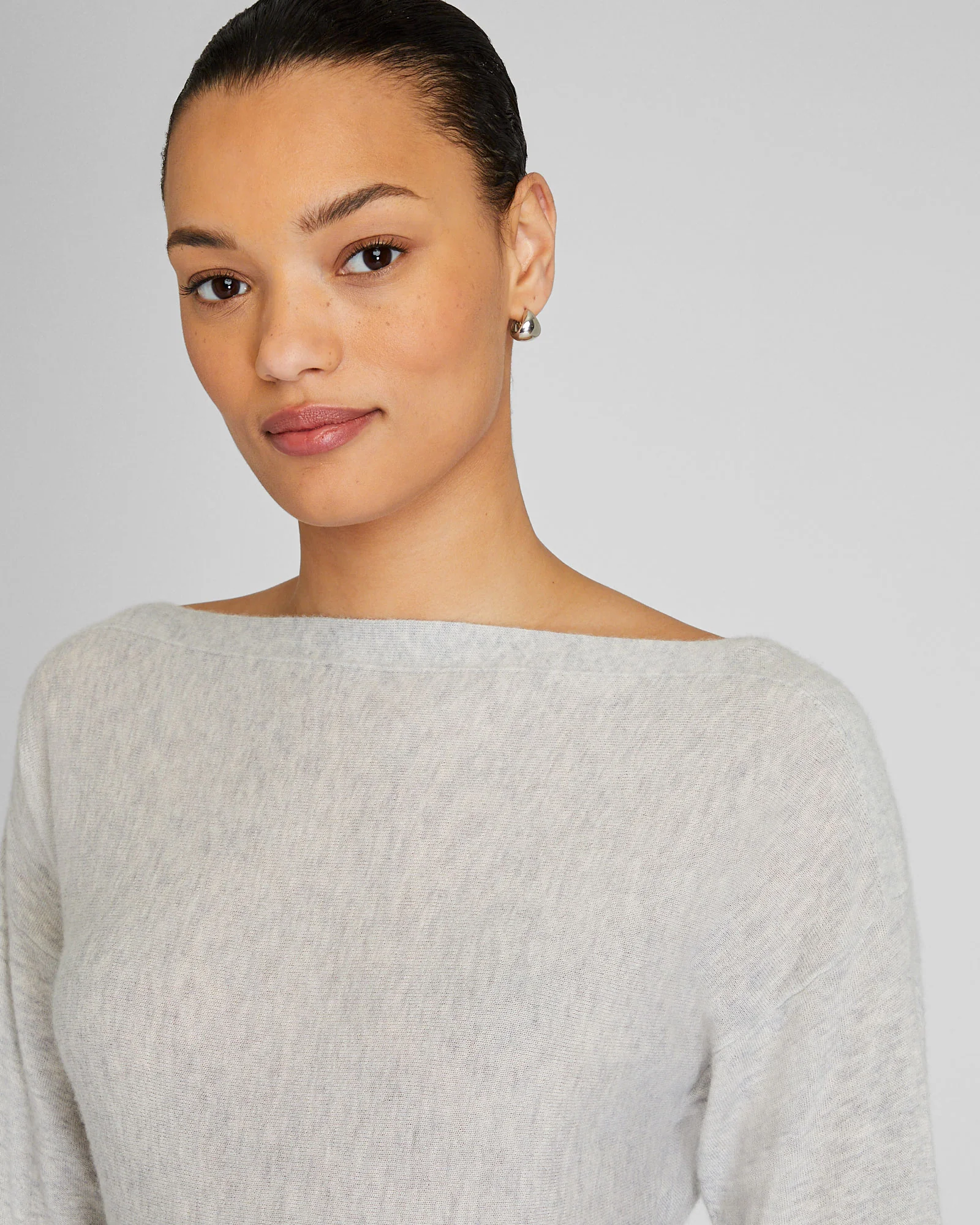 Cashmere Boatneck Sweater - Image 4