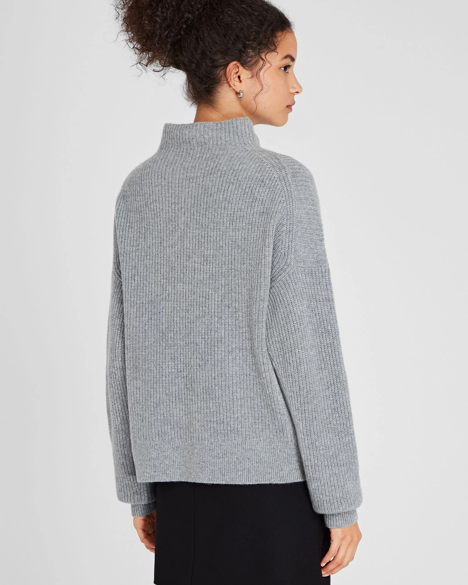 Cashmere Mockneck Sweater - Image 3