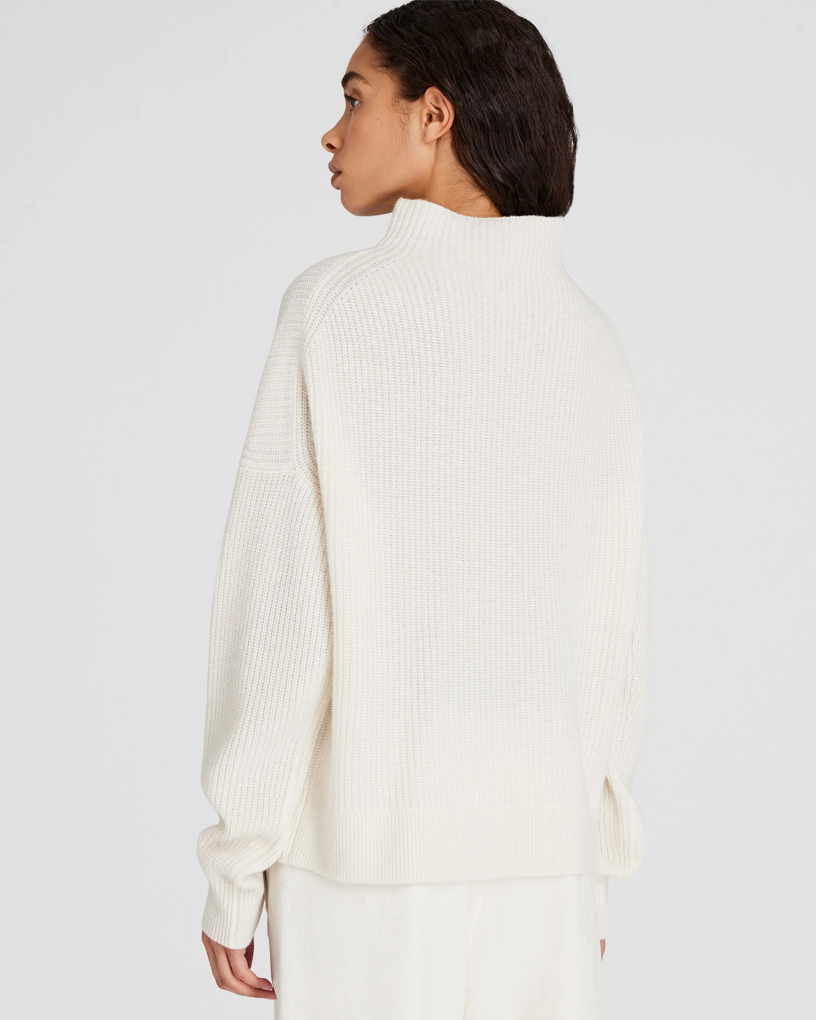 Cashmere Mockneck Sweater - Image 3