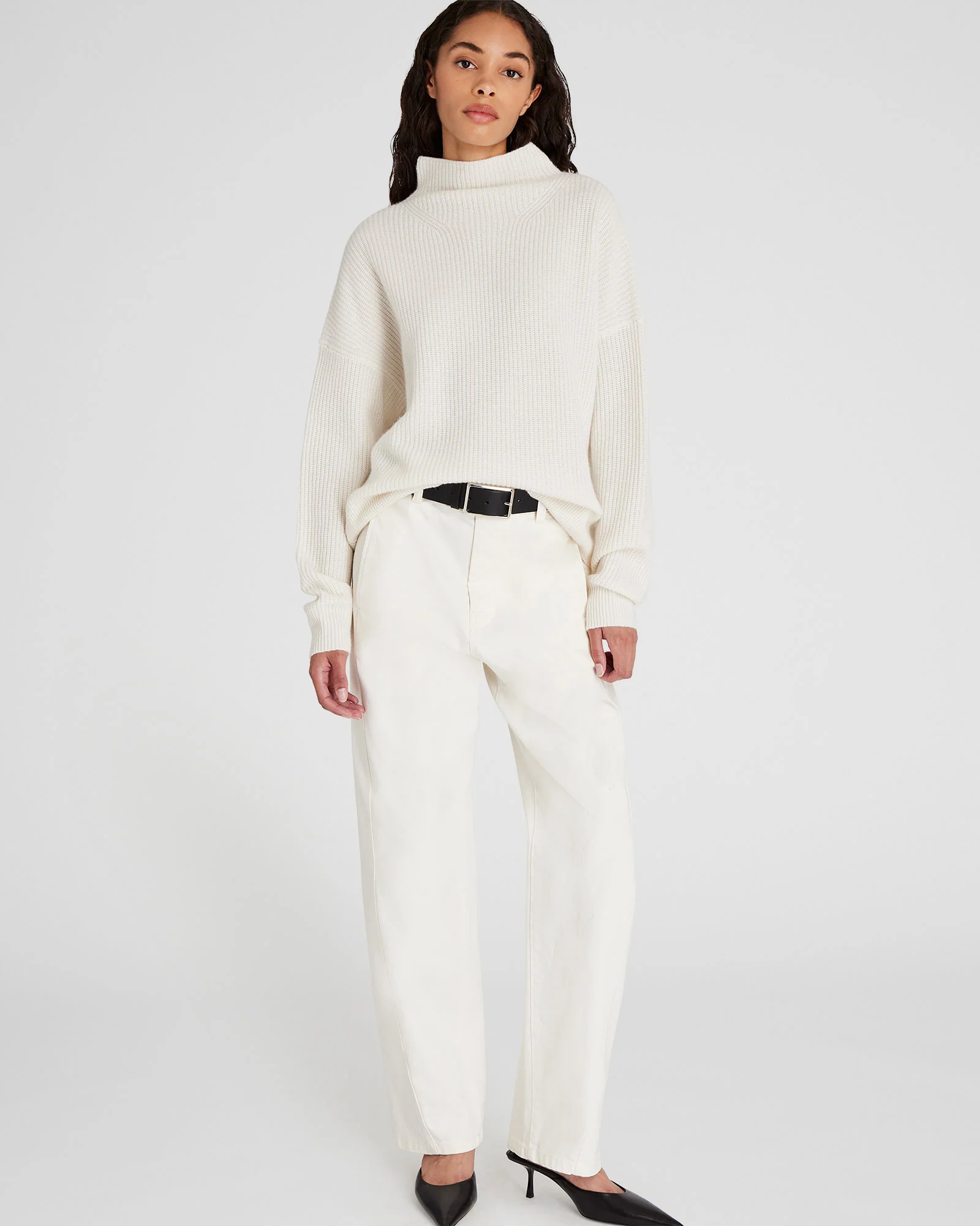 Cashmere Mockneck Sweater - Image 4