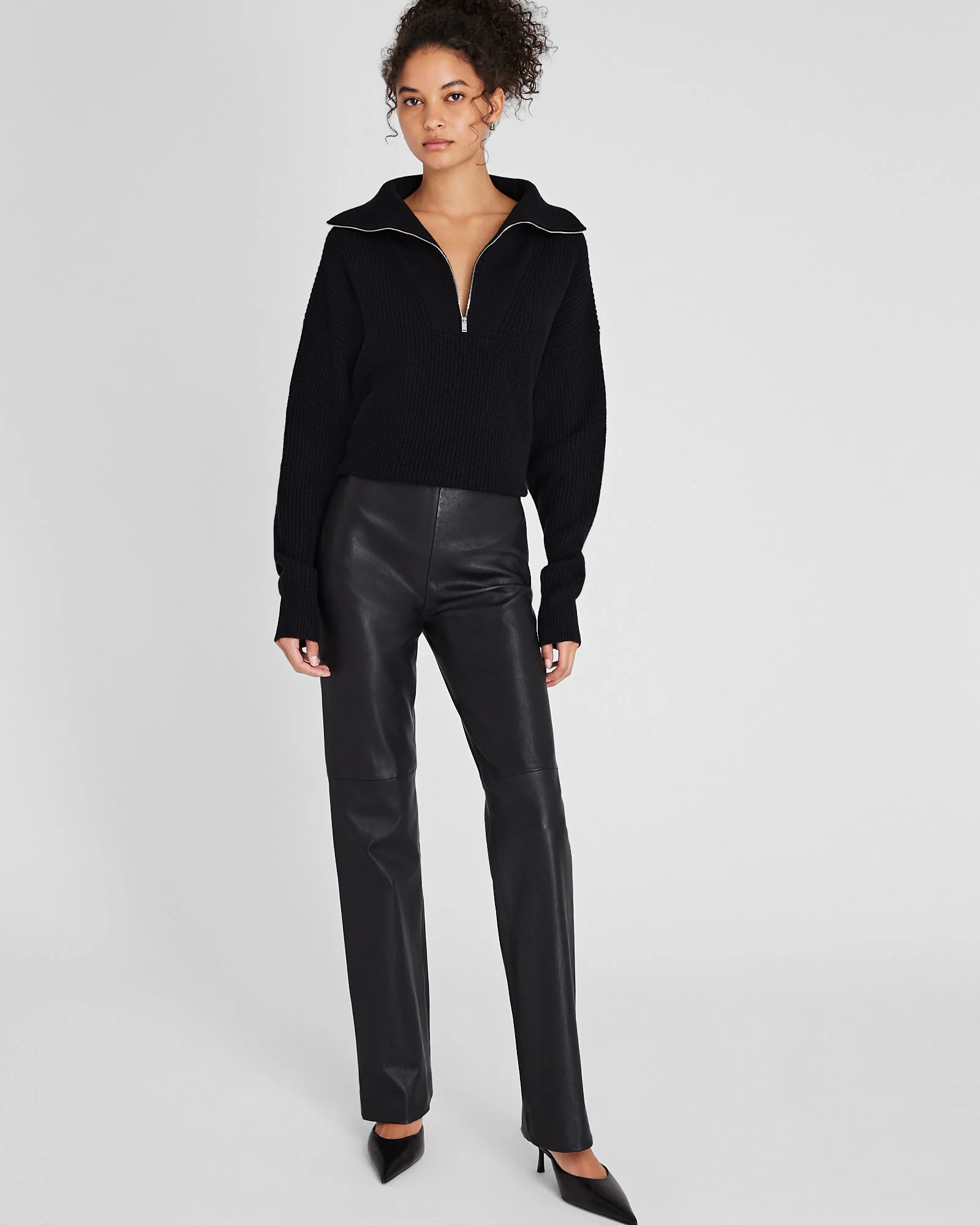 Cashmere Quarter-Zip Sweater - Image 4