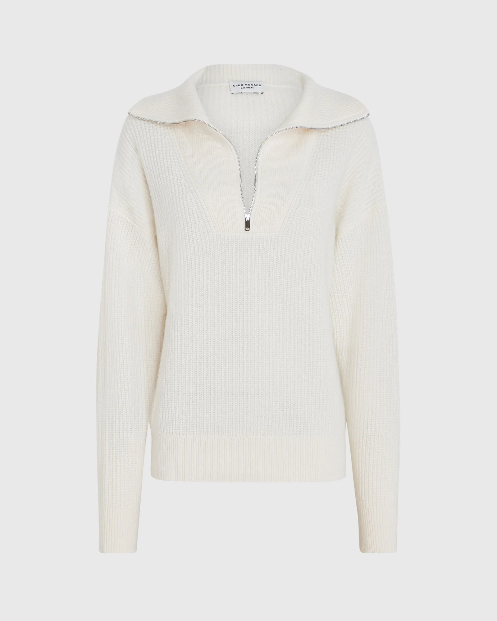 Cashmere Quarter-Zip Sweater - Image 5
