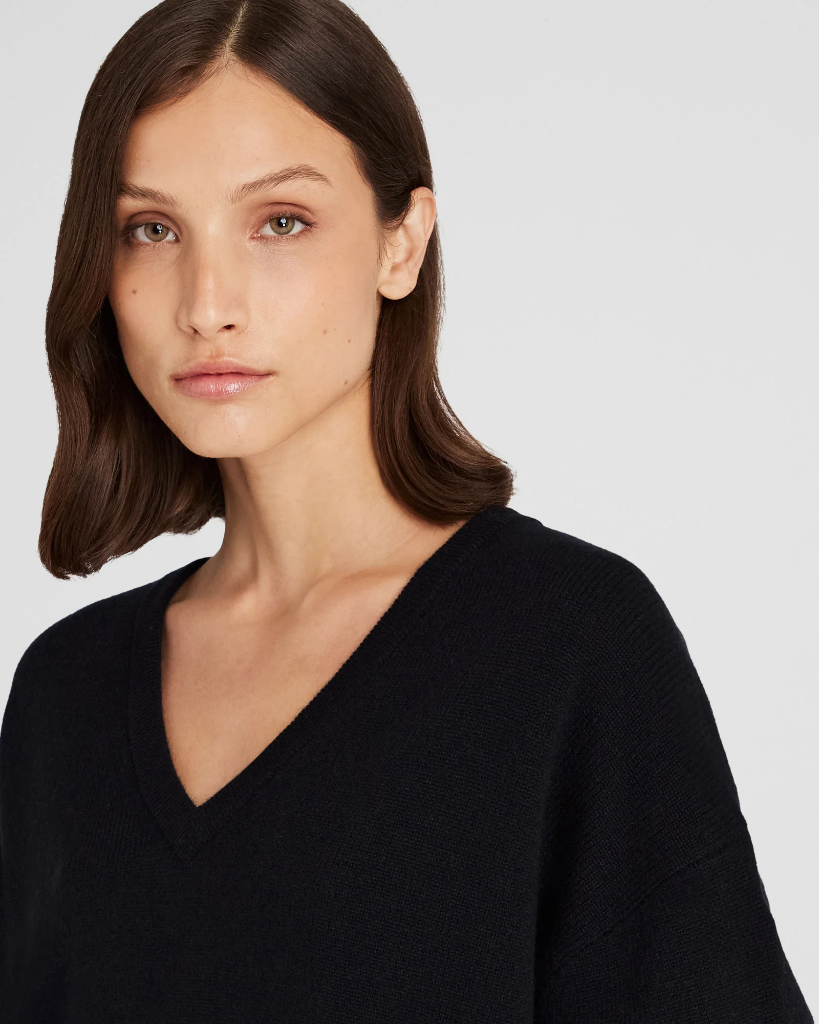 Cashmere V-Neck Sweater - Image 4