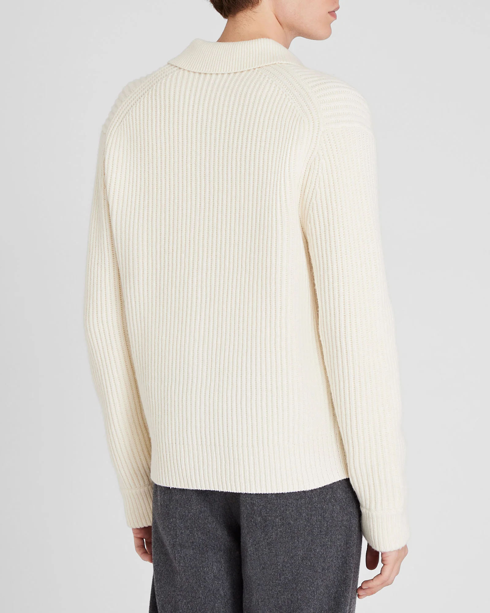 Chunky Collar Cardigan - Image 3