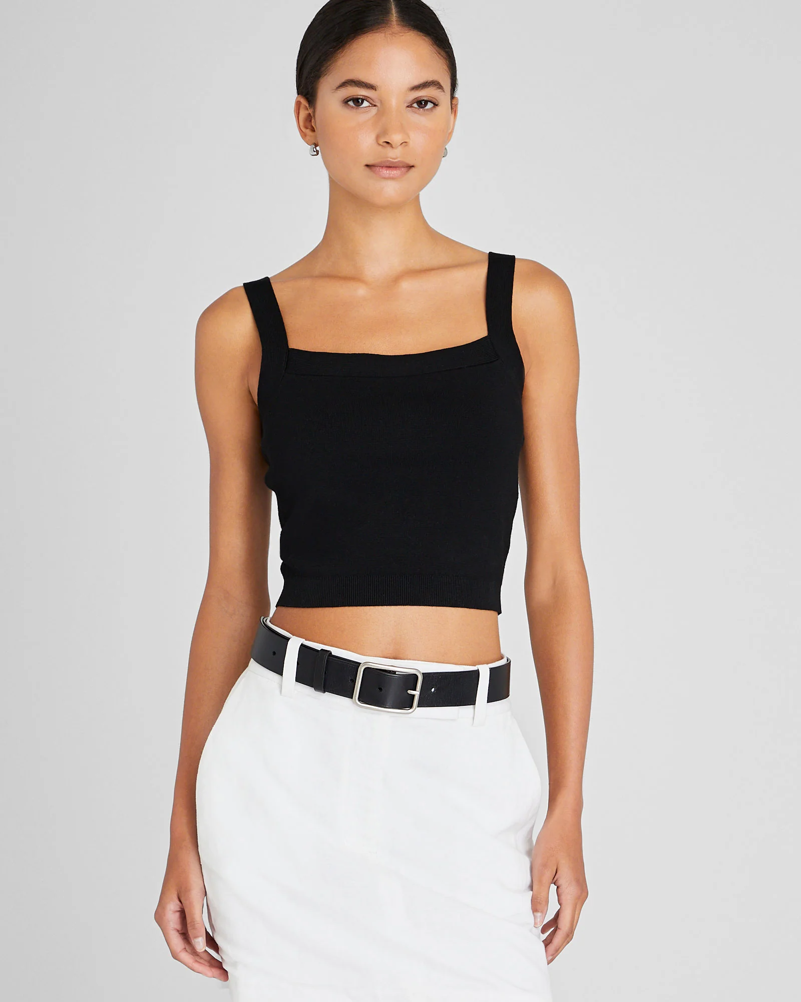 Cropped Sweater Tank - Image 4