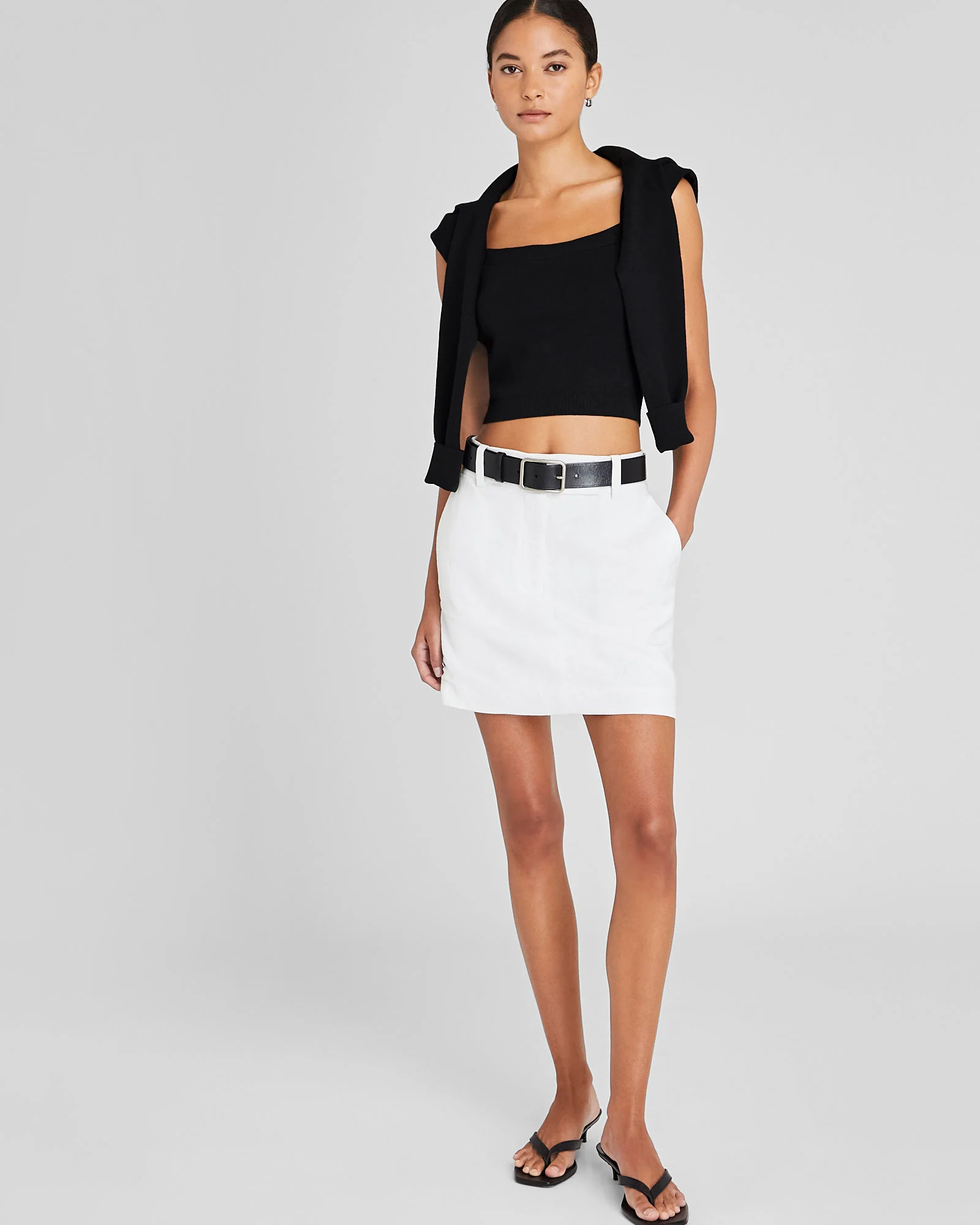Cropped Sweater Tank - Image 6