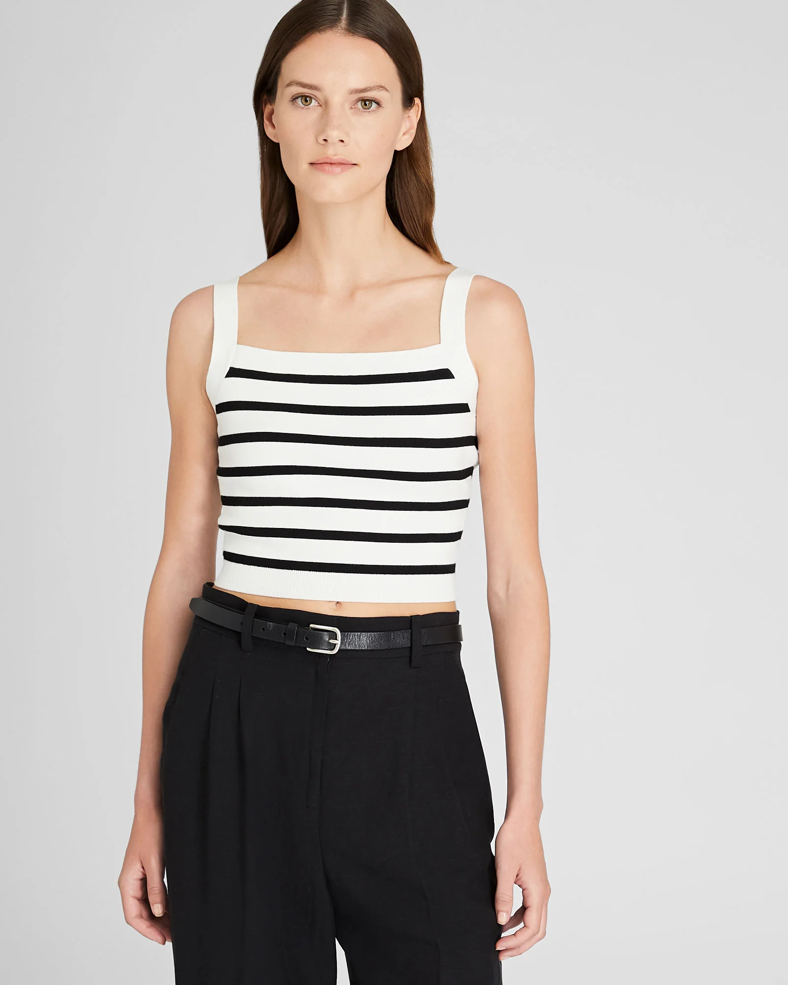 Cropped Sweater Tank