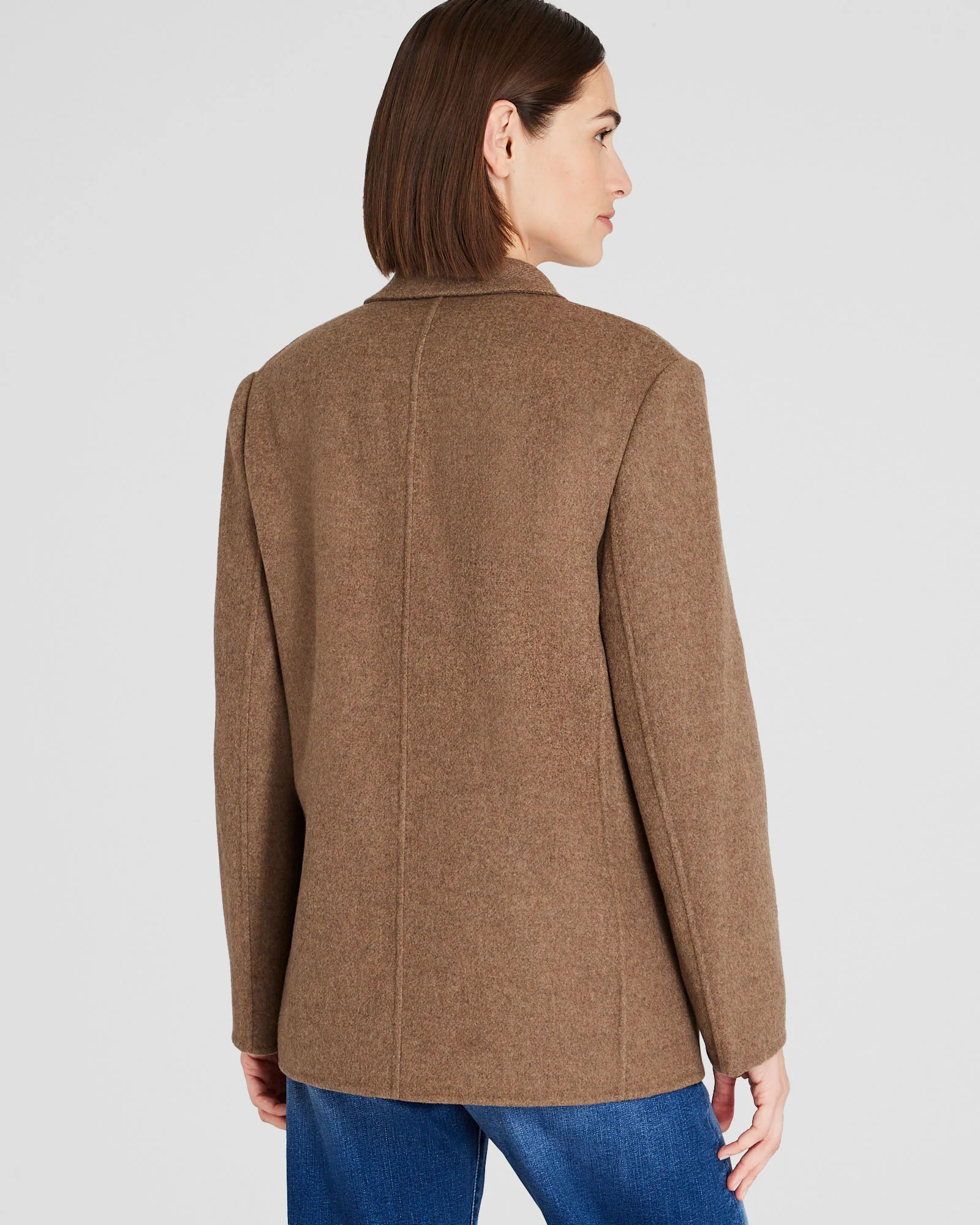 Double-Faced Blazer Coat - Image 4