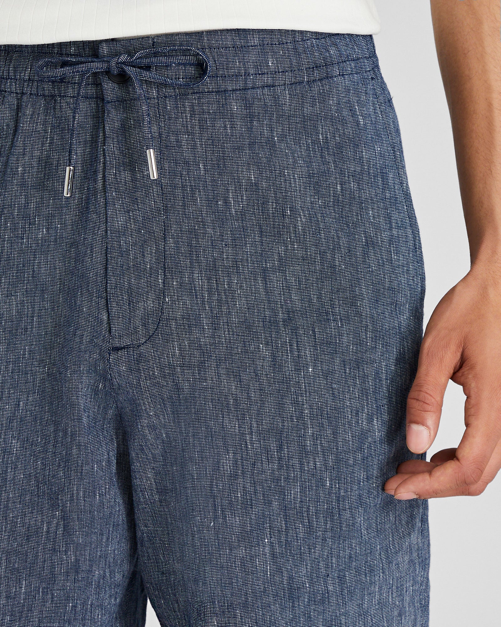 Elasticated Linen Short - Image 3