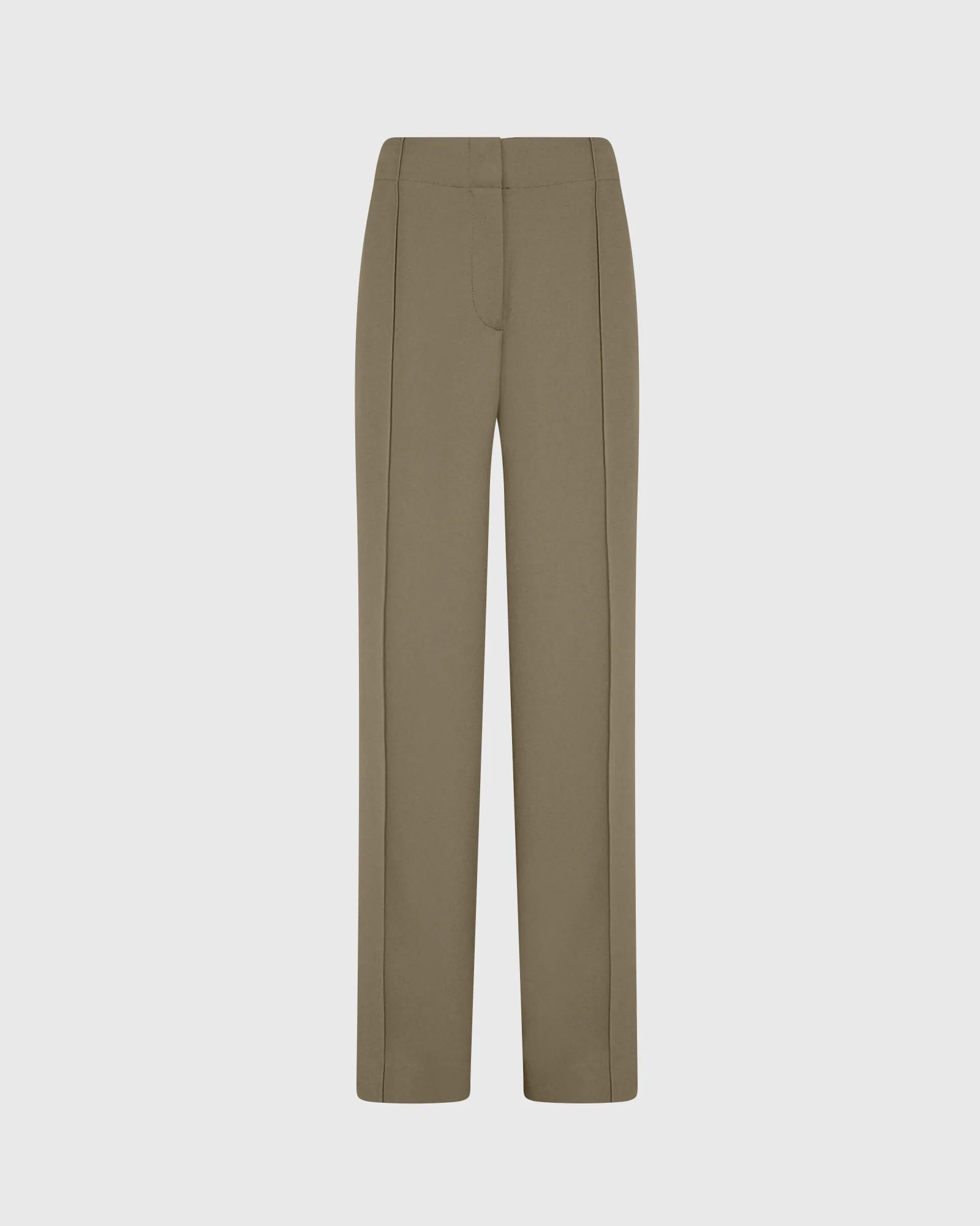 High-Rise Fluid Crepe Trouser - Image 5