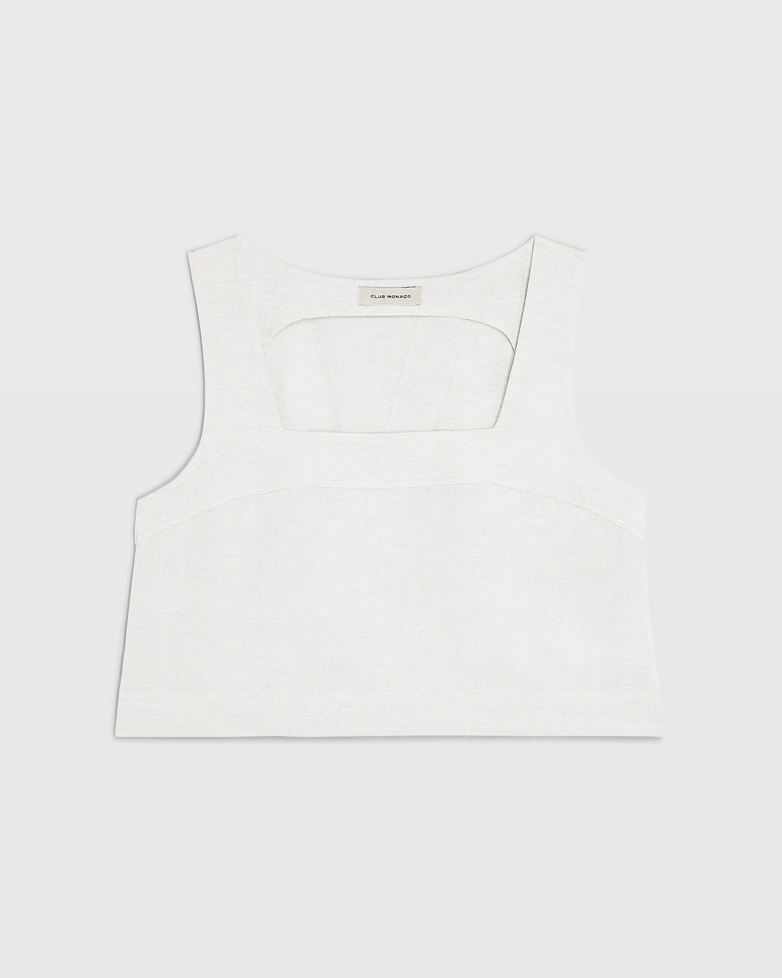 Linen Blend Shell Top - Image 2