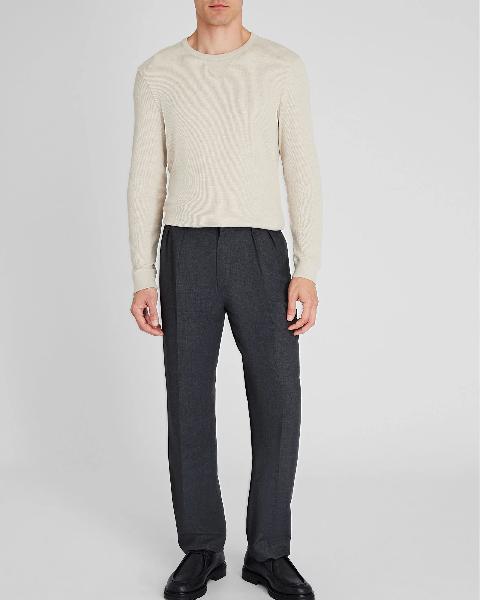 Long-Sleeve Waffle Crew - Image 6