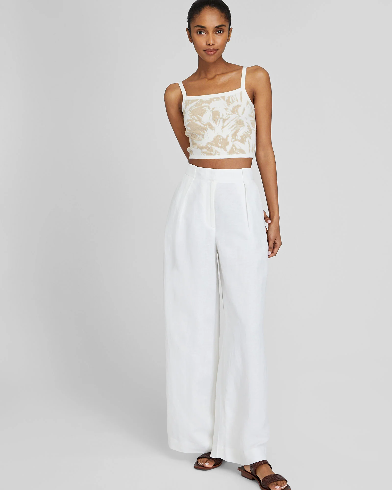 Loop Jacquard Sweater Tank - Image 4