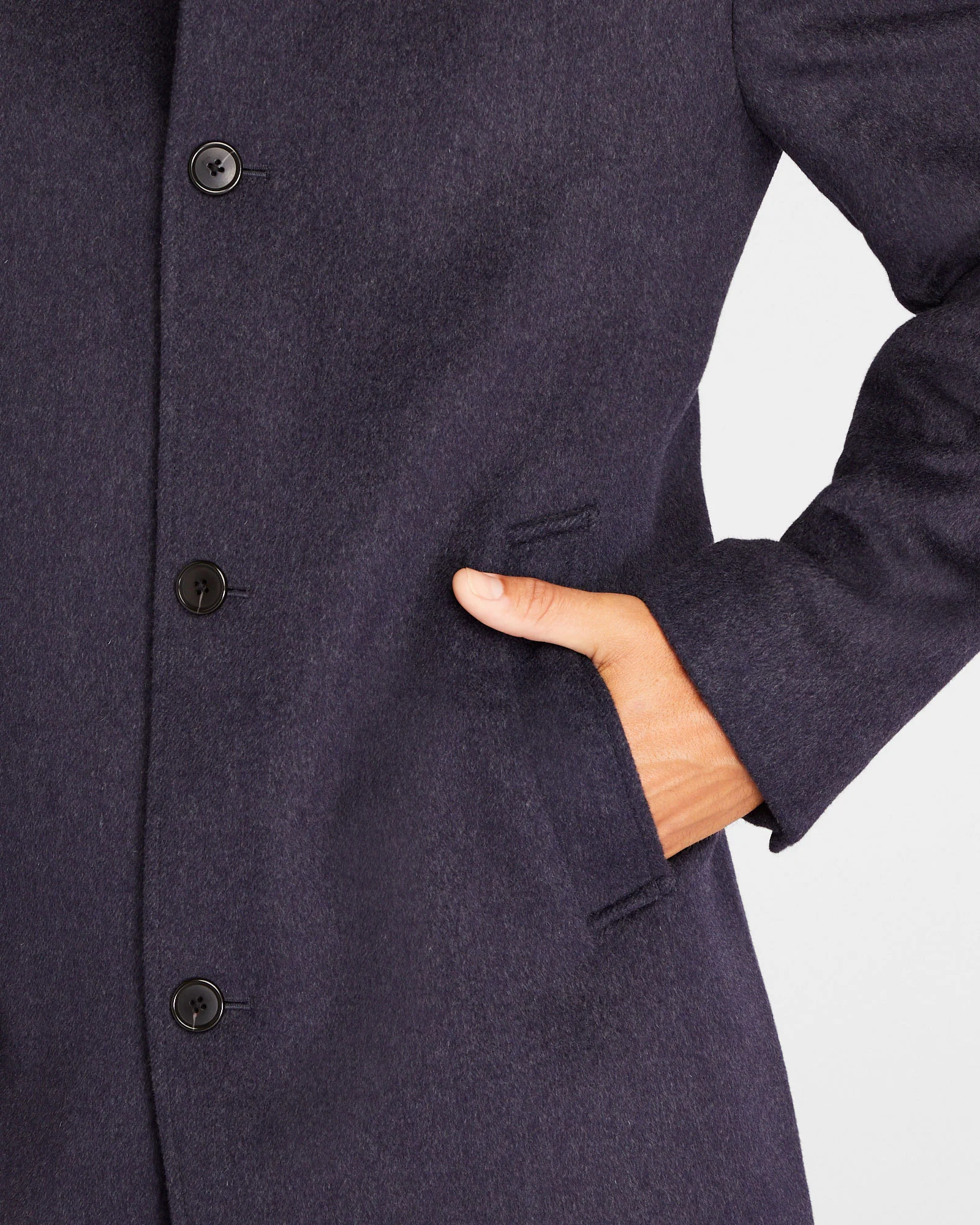 Loukas Funnel Neck Coat - Image 2