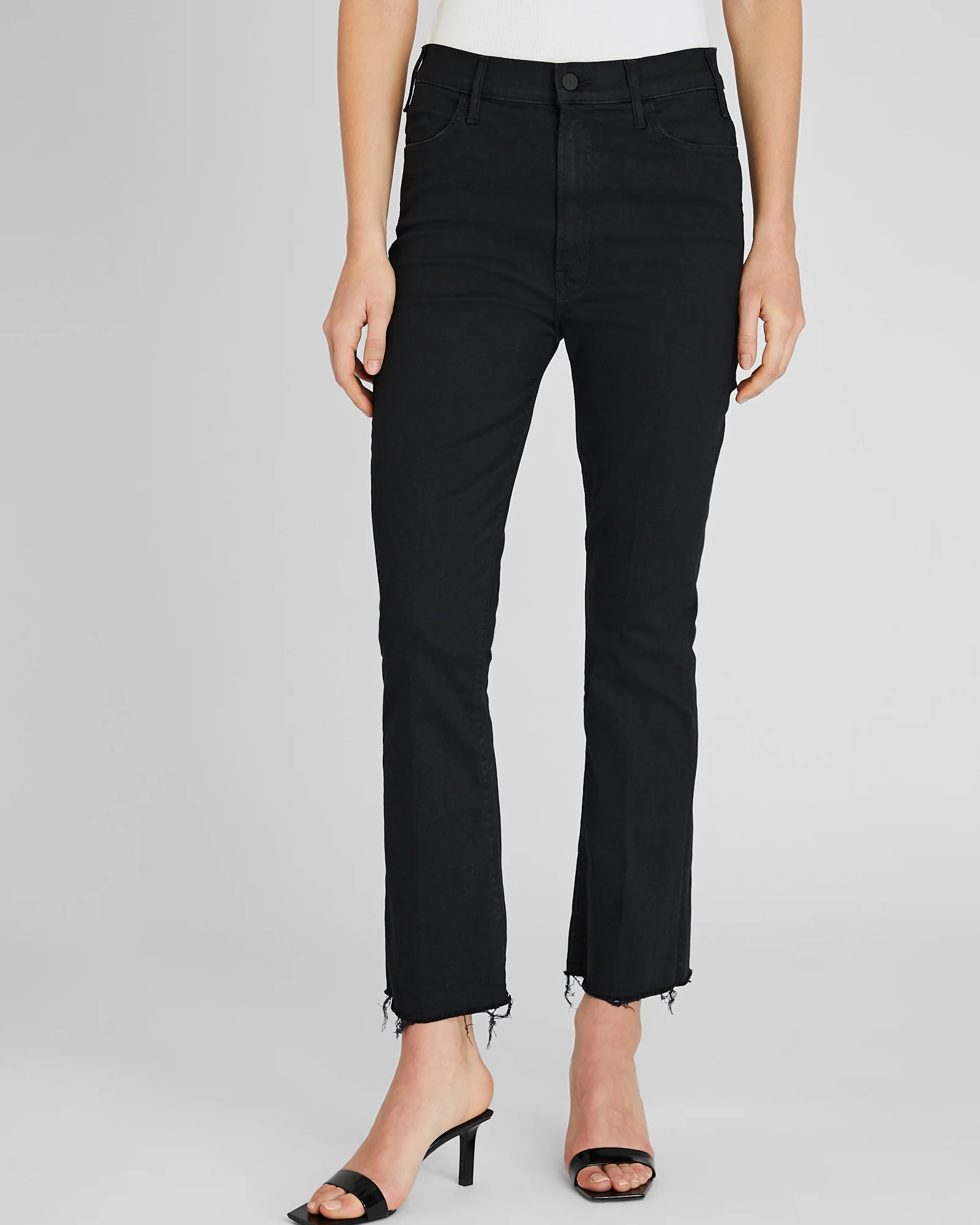MOTHER The Hustler Ankle Fray Jeans - Image 3