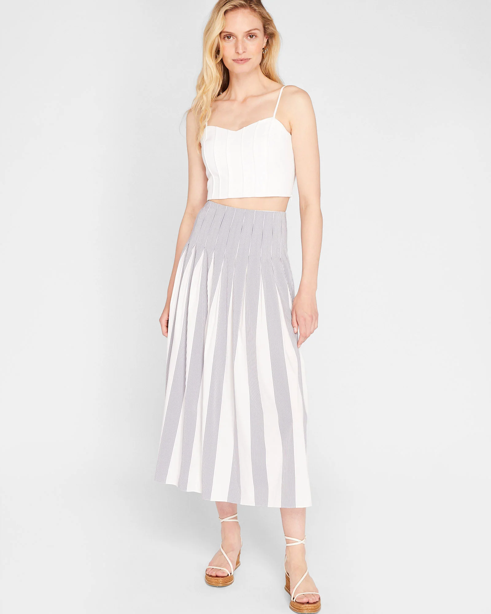 Pintuck Bandeau Top - Image 4