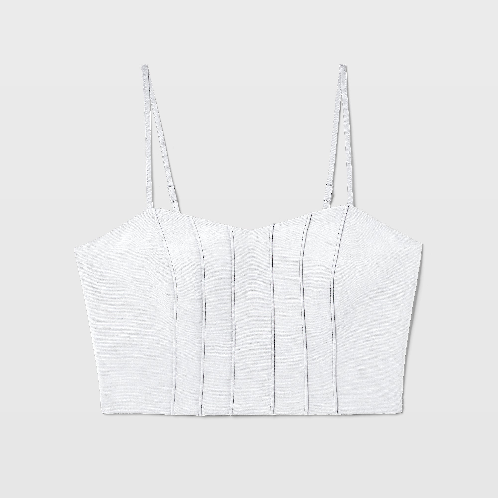 Pintuck Bandeau Top - Image 6