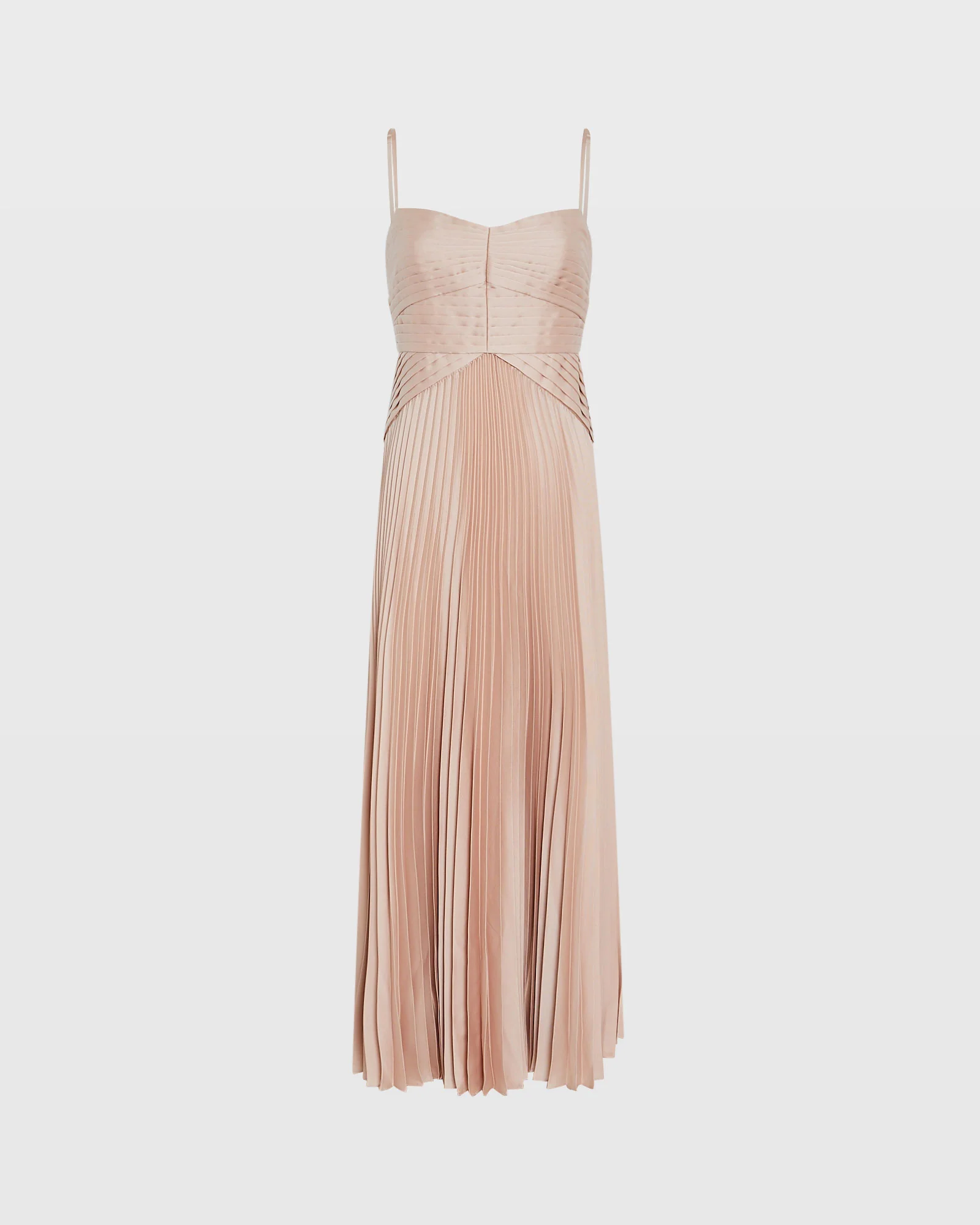 Pleated Occasion Maxi Dress - Image 5