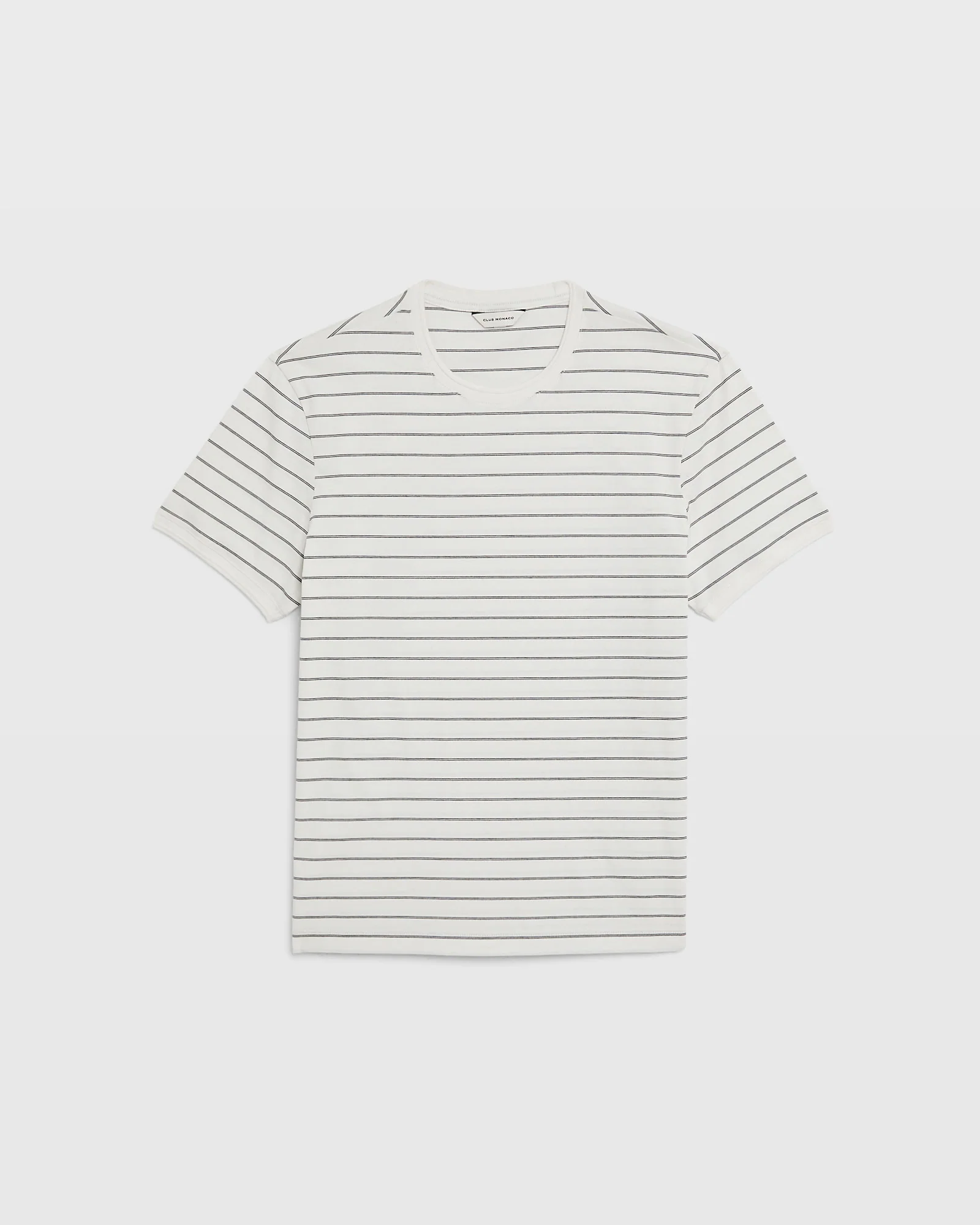 Short Sleeve Refined Stripe Tee - Image 5