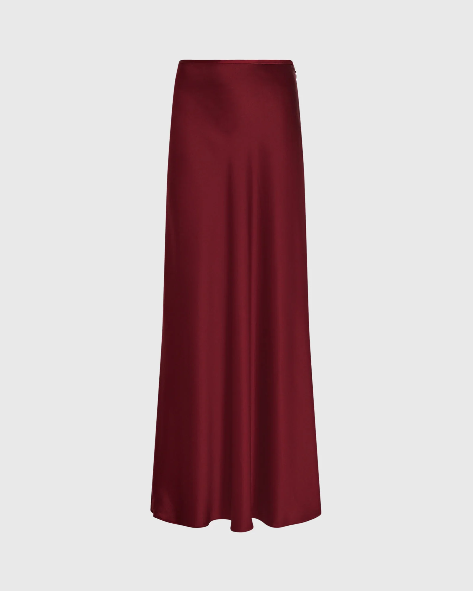 Silk Charmeuse Maxi Skirt - Image 5