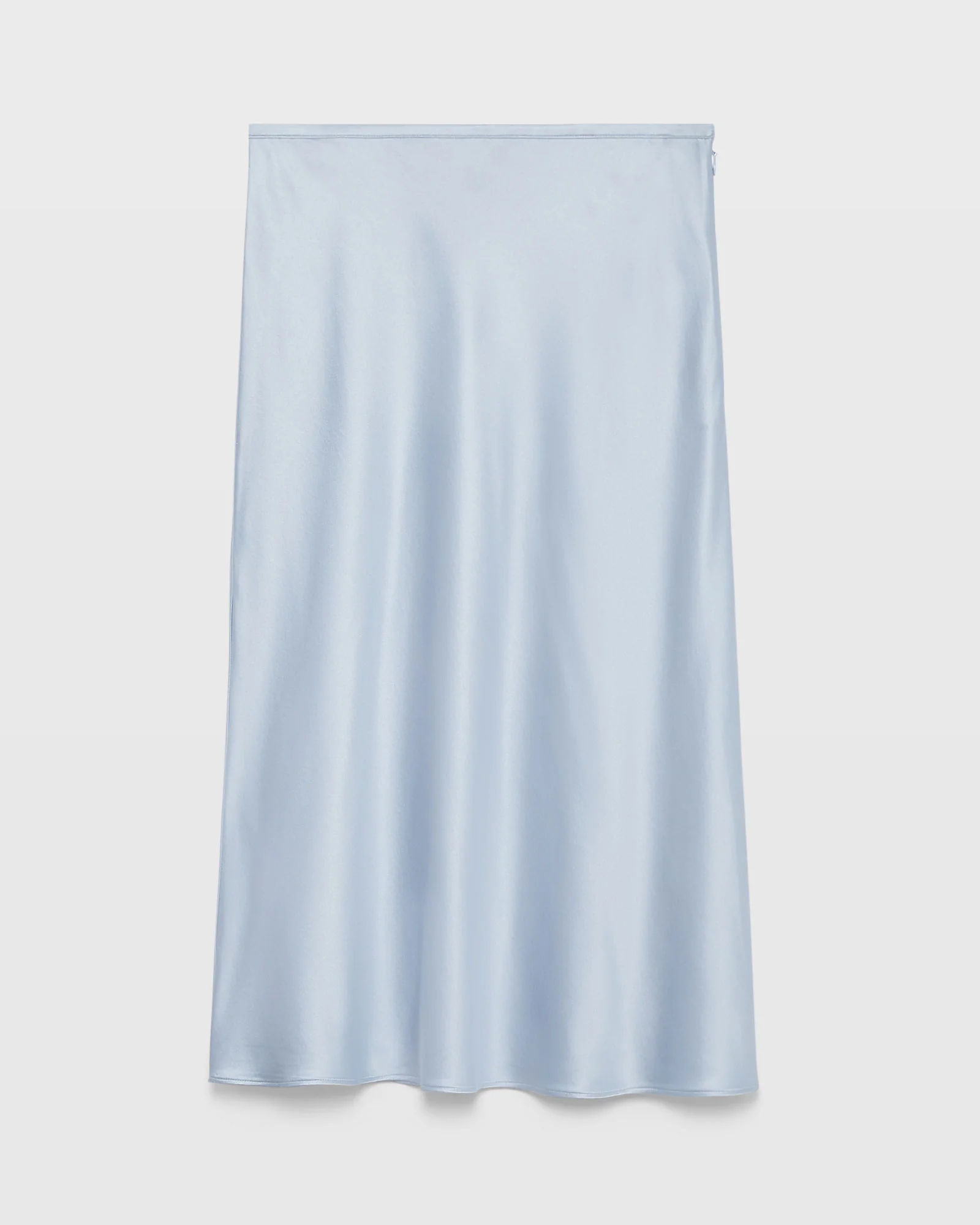 Silk Charmeuse Midi Skirt - Image 5