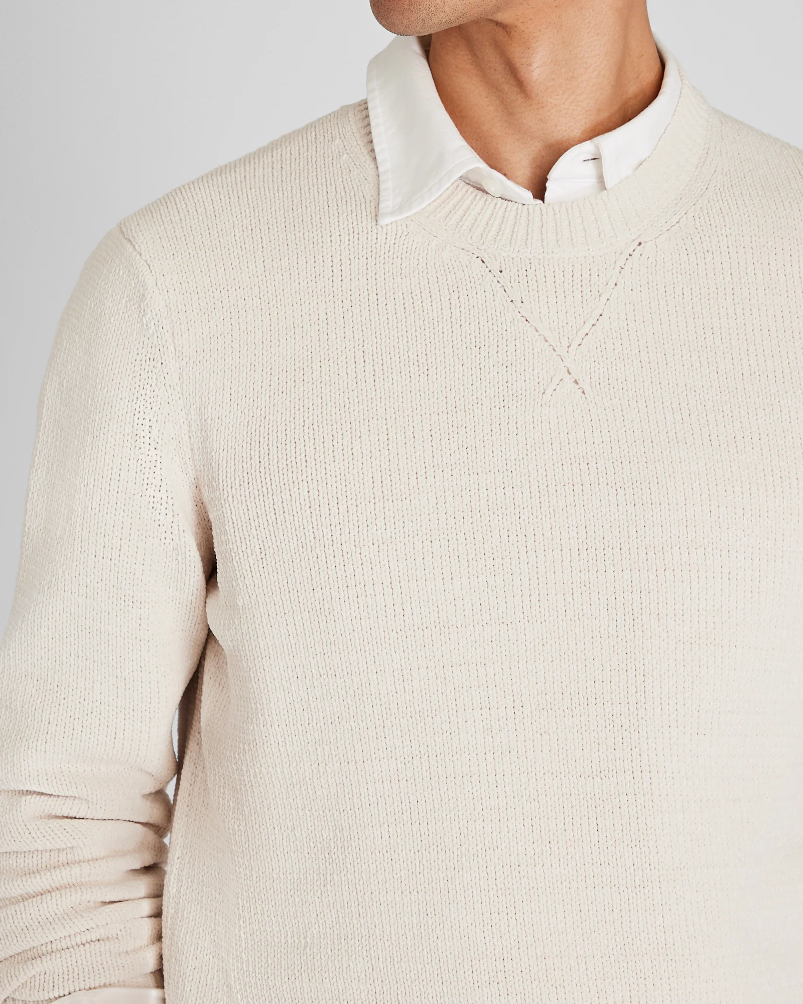 Statement Chenille Crewneck Sweater - Image 2