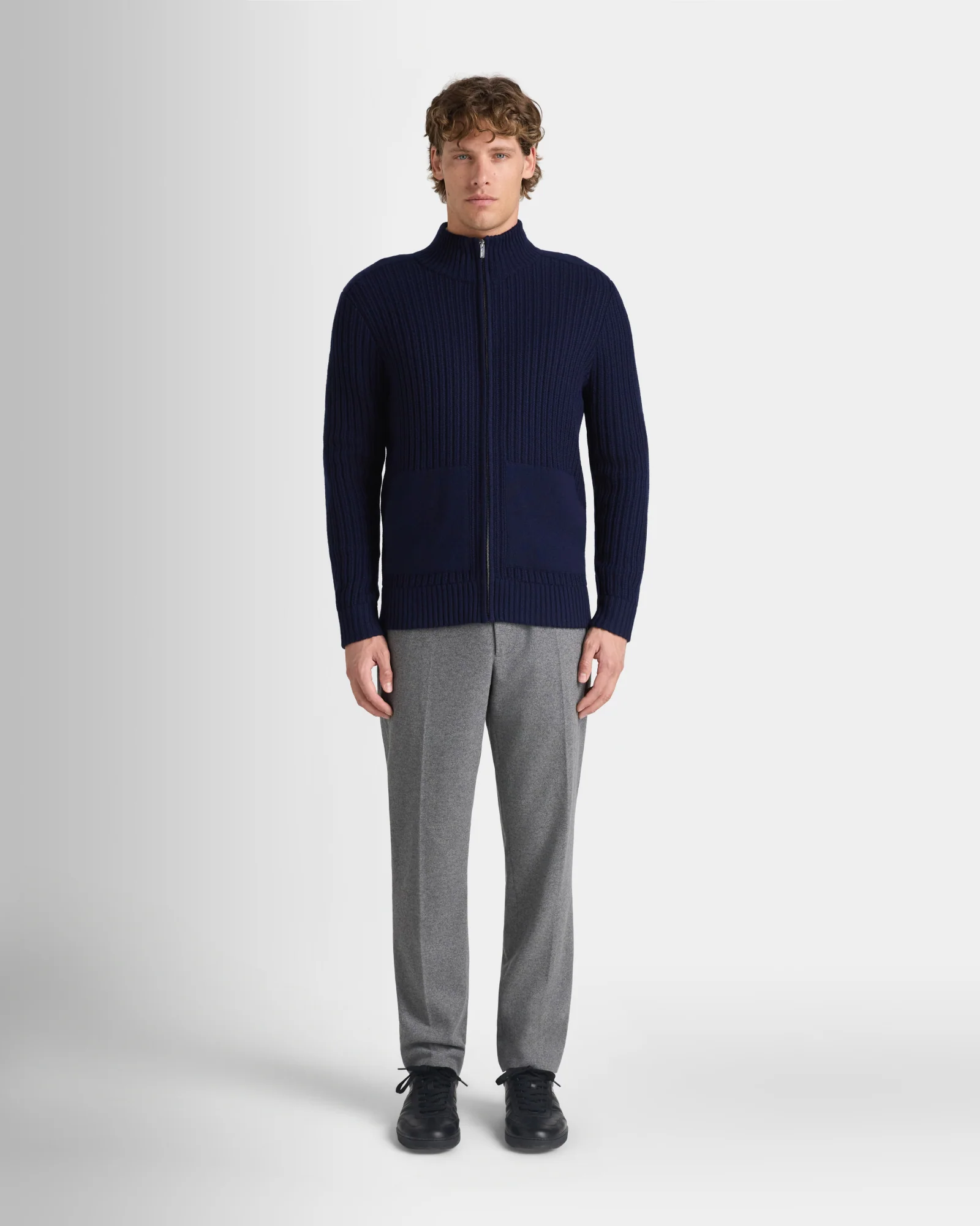 Stitch Zip Cardigan