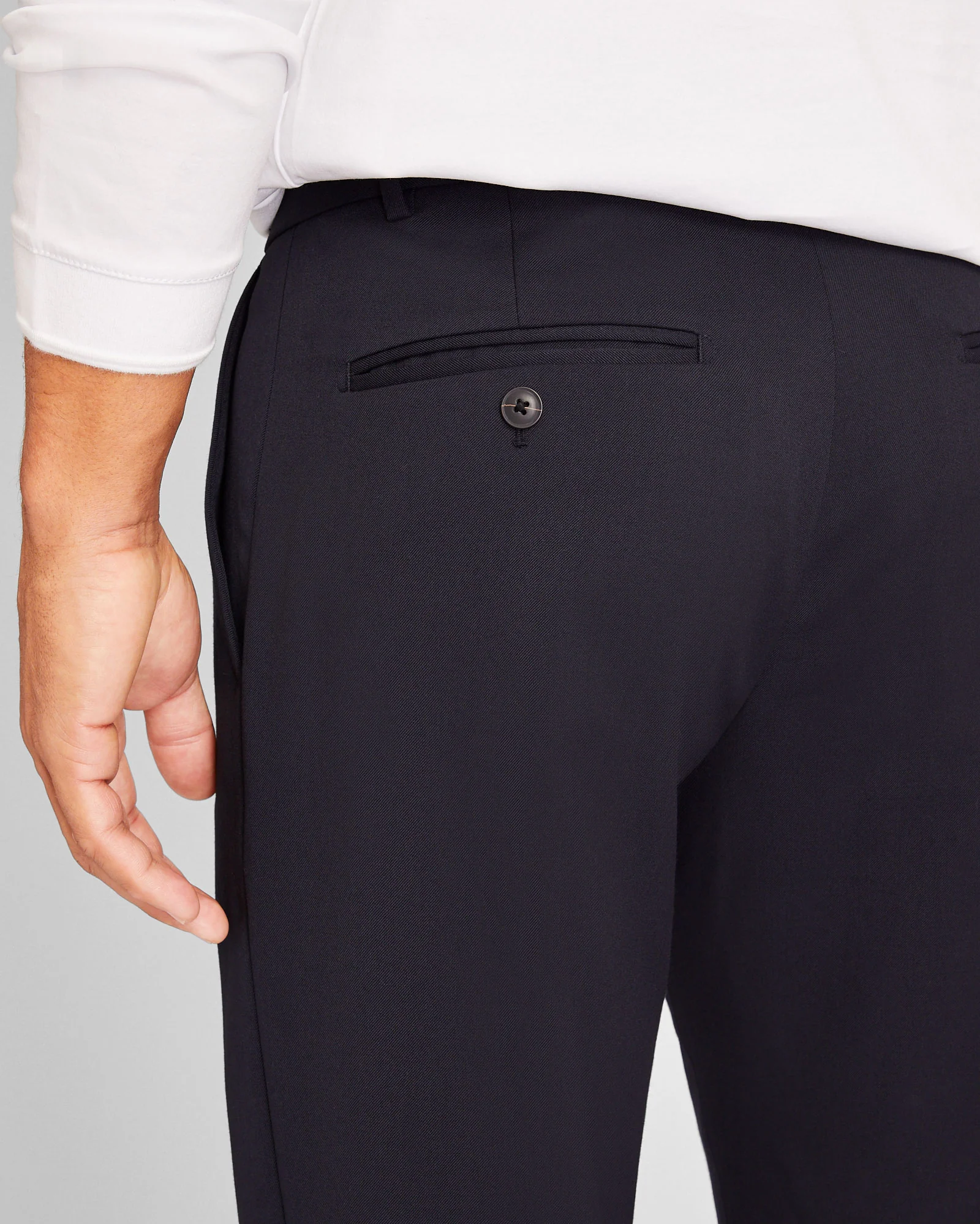Straight Wool Trouser - Image 4