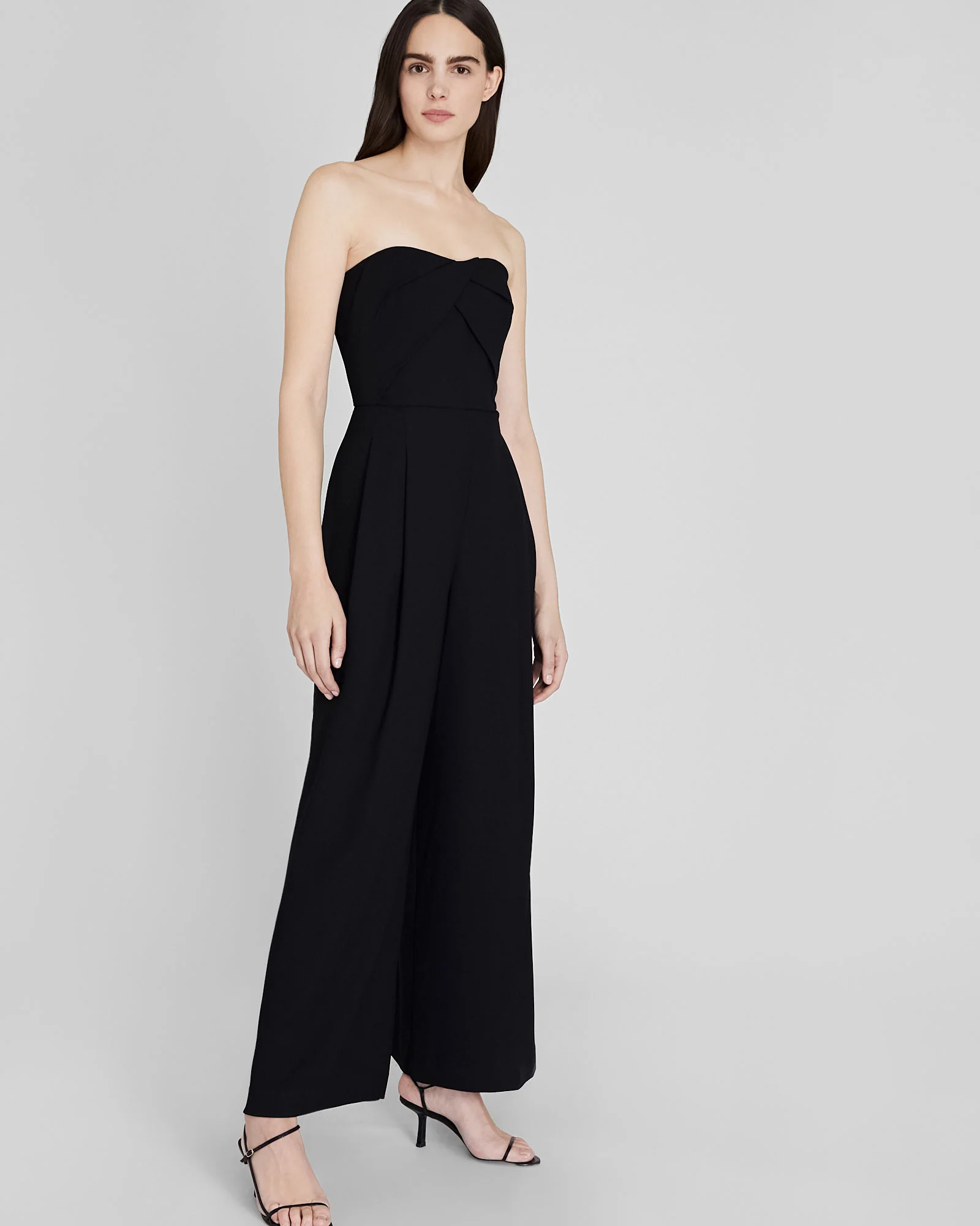 Strapless Drape Detail Jumpsuit - Image 4