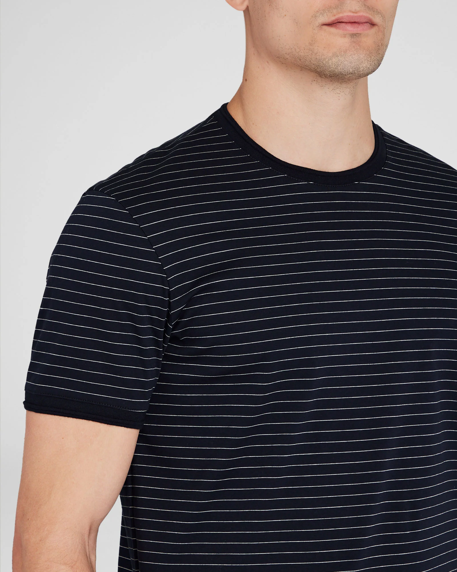 Striped Refined Tee - Image 10