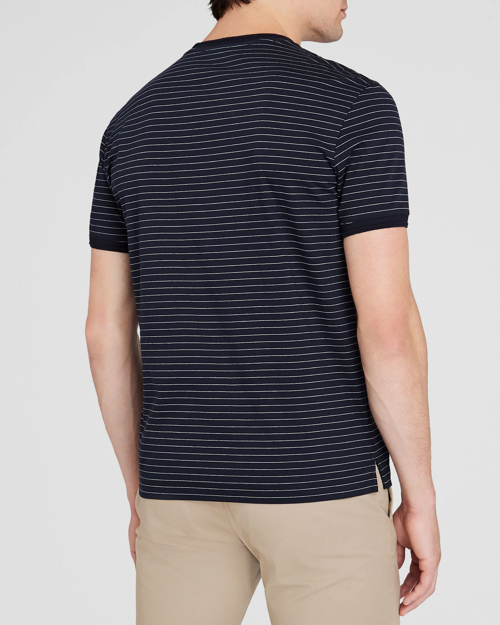 Striped Refined Tee - Image 4
