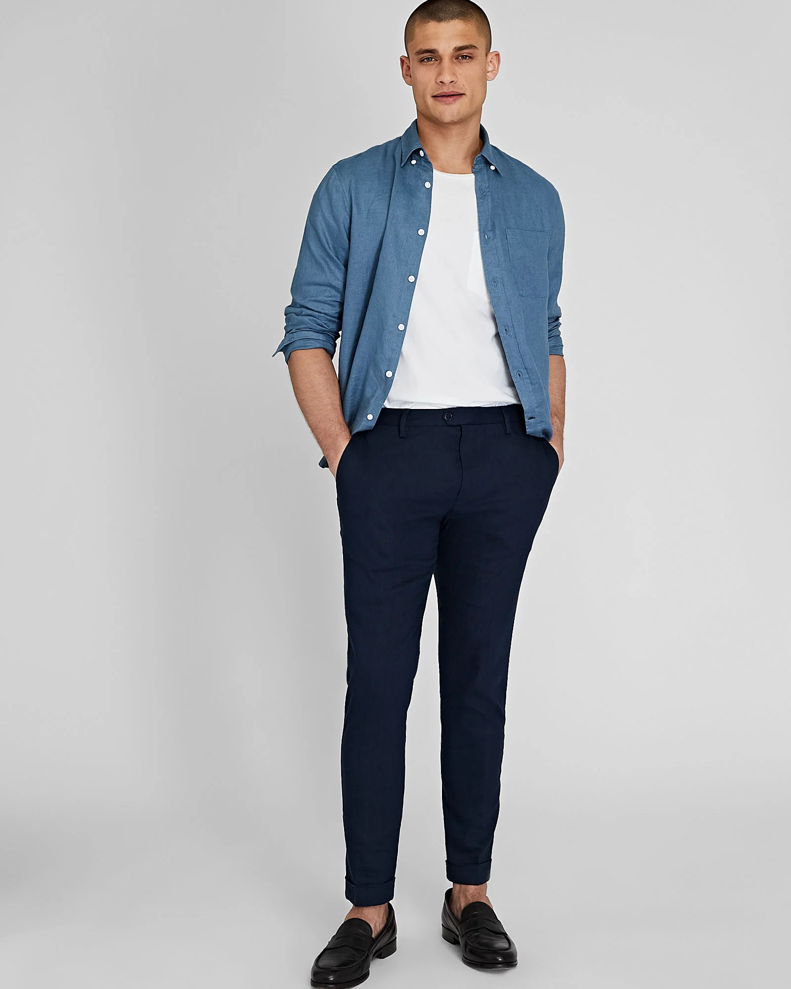Sutton Linen Dress Pant - Image 4