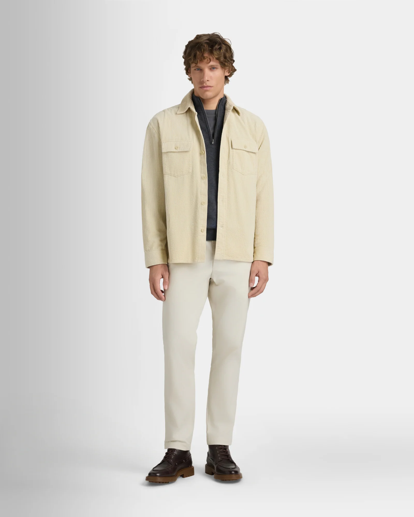 Wide Wale Corduroy Shirt Jacket - Image 5